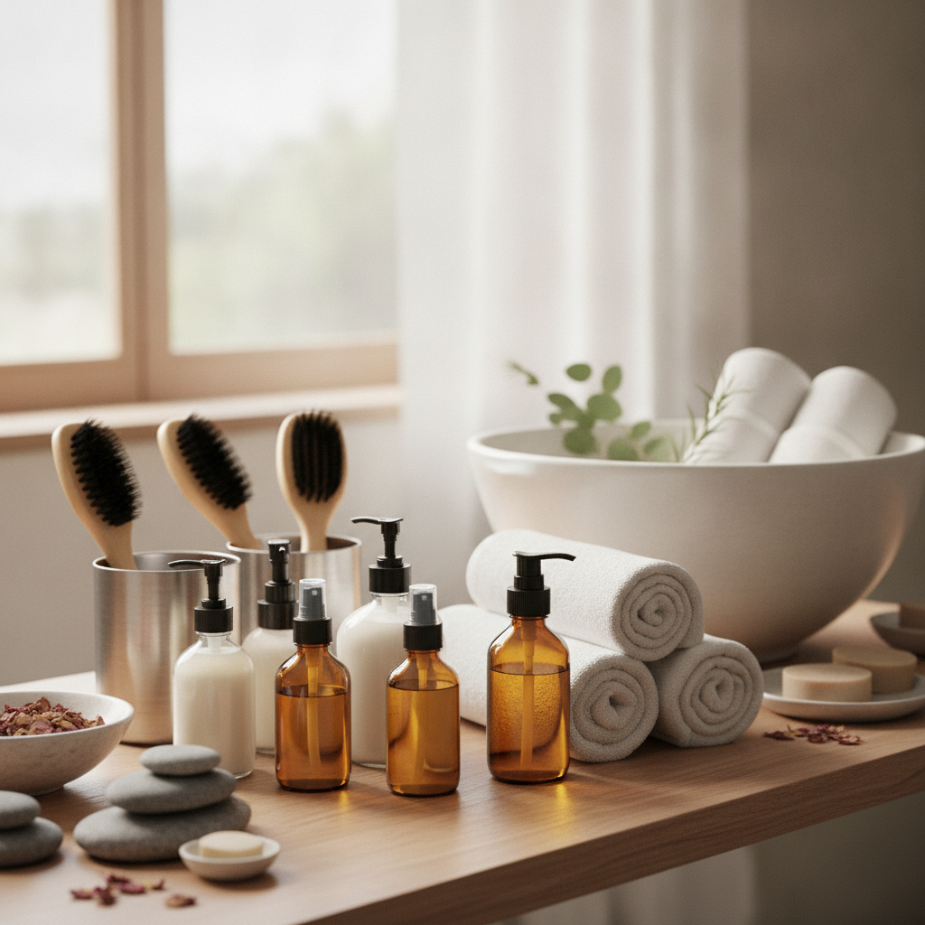 salon supply - no people or no text